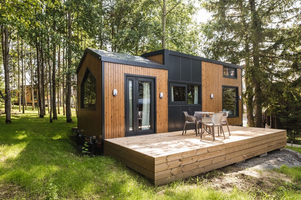 Tiny house 8 (2+1) – separate bedroom layout | VI invest
