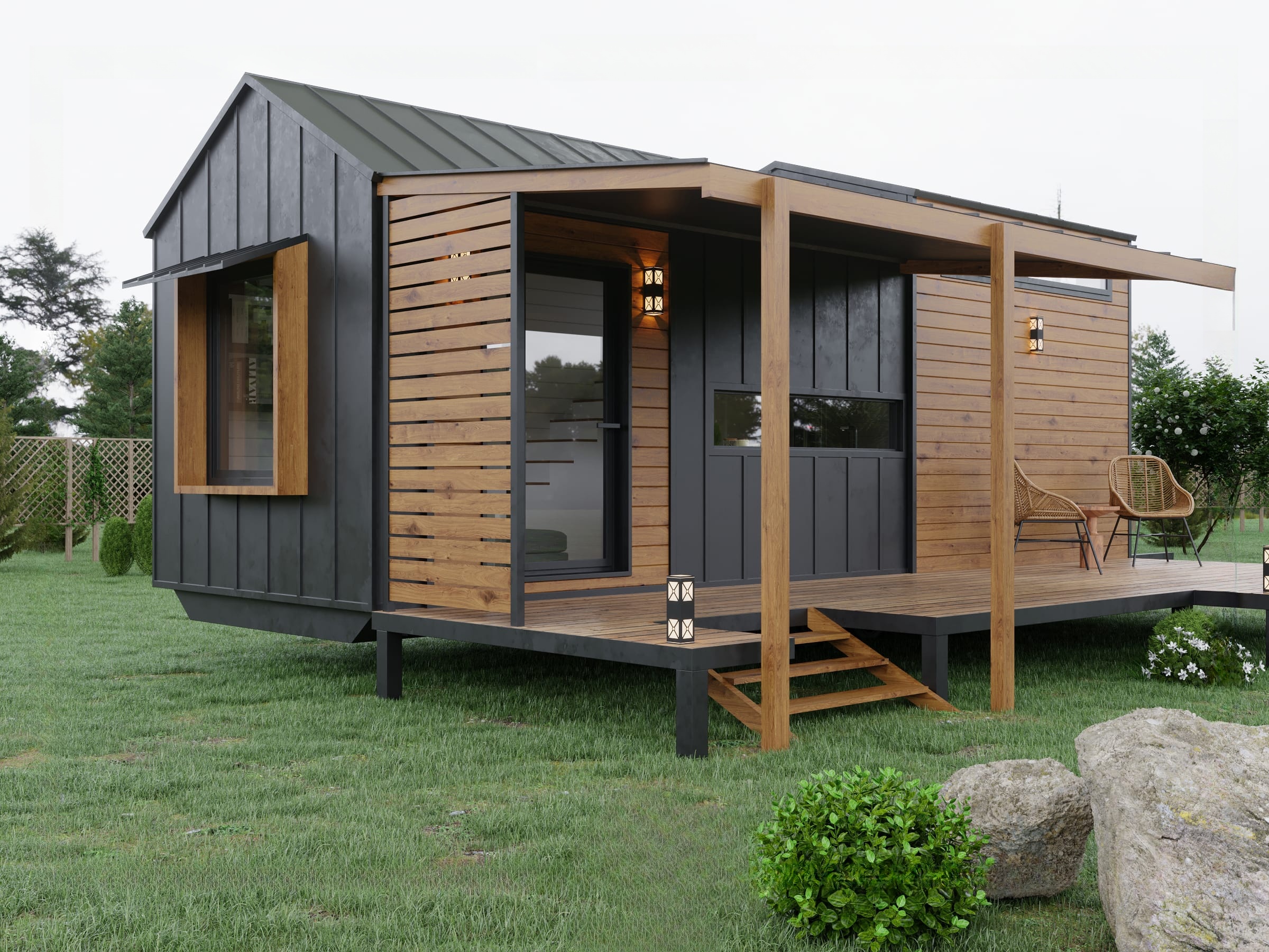 Tiny house s verandou – VI invest
