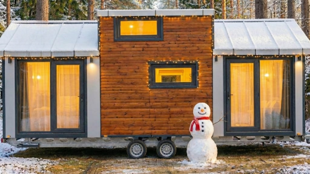 Tiny house 8 (2+1) – separate bedroom layout | VI invest