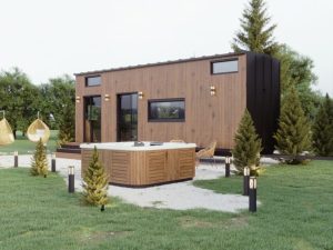 Tiny house 9 (3+1) – two lofts, 6–8 persons | VI invest