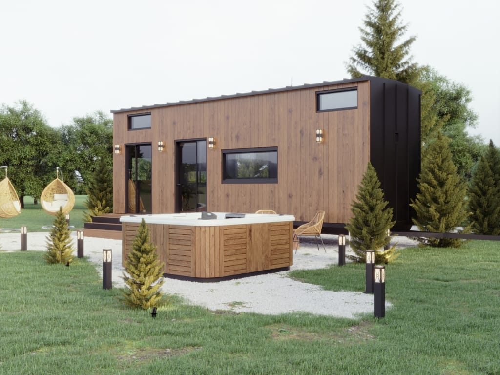Tiny house 9 (3+1) – two lofts, 6–8 persons | VI invest