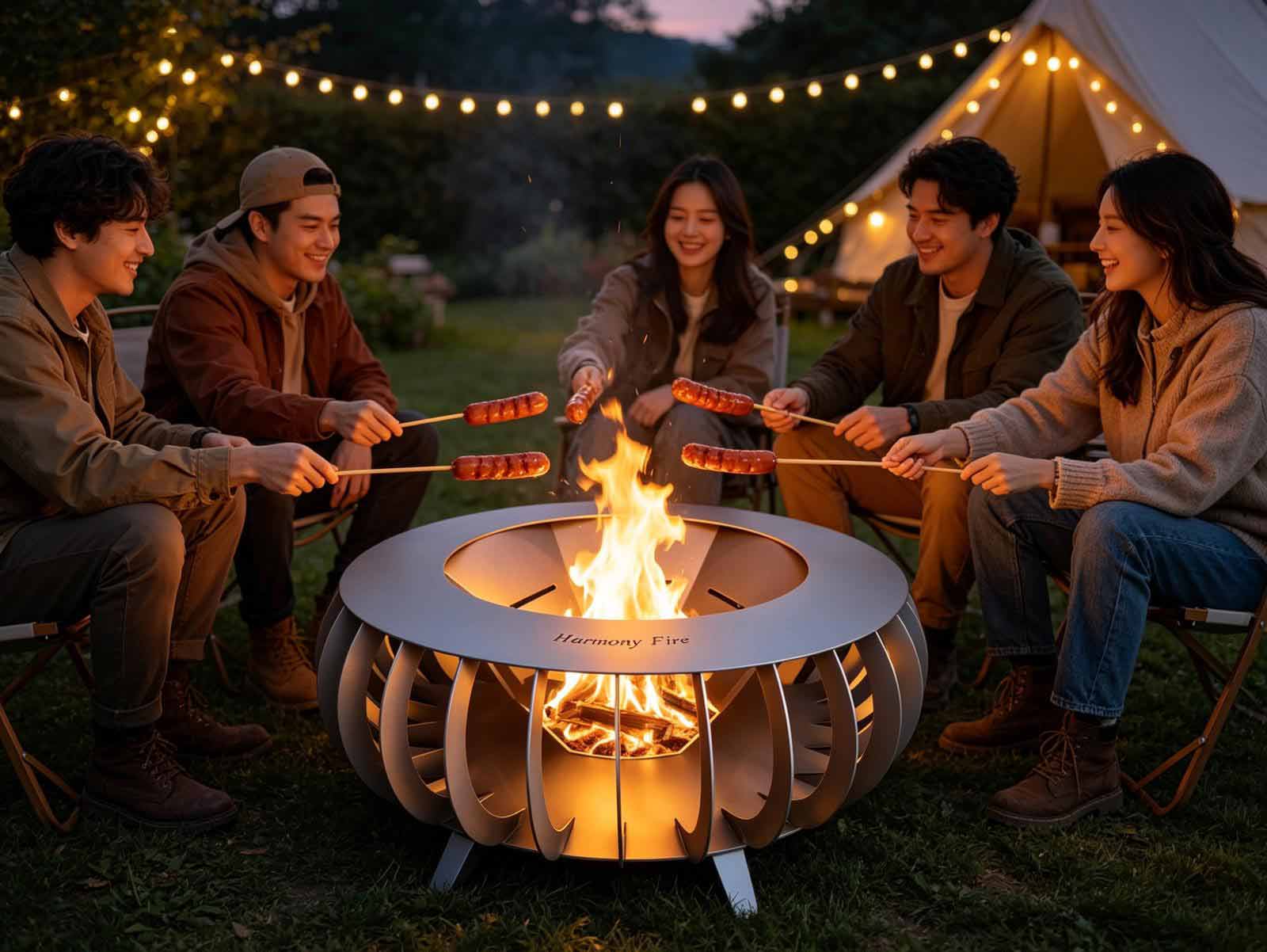 Ohniště Harmony Fire (RAL 7016)