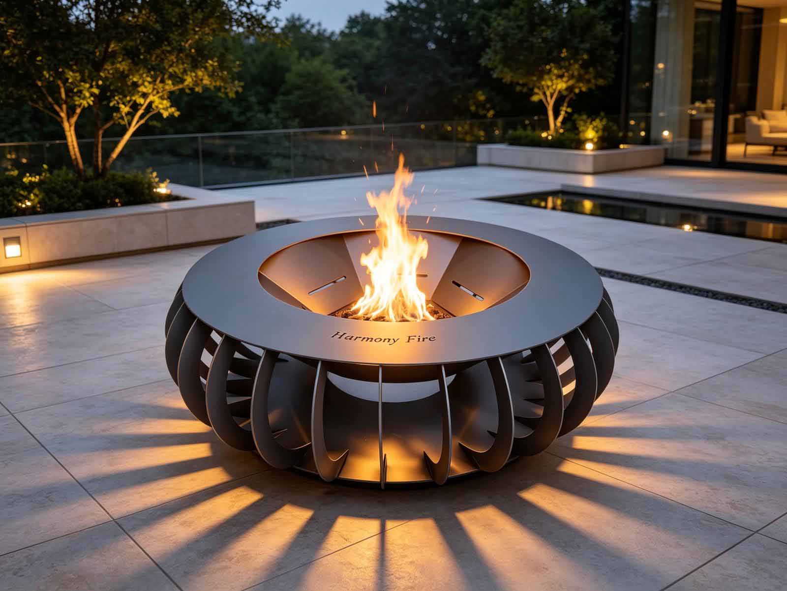 Ohniště Harmony Fire (RAL 7016)